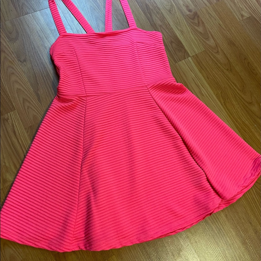Neon Pink Dress by Divided